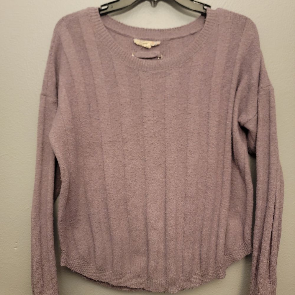 Pink Republic Lavender Crew Neck Sweater